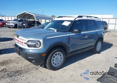 2025 Ford Bronco Sport Heritage z USA, uszkodzony, nr VIN 3FMCR9GN8SRE04302